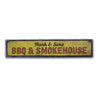 BBQ & Smokehouse Rustic Wood Sign