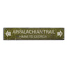 Appalachian Trail Maine to Georgia Rustic Wood Sign