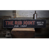 The Rib Joint Rustic Wood Sign