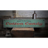 Cotton Candy Boardwalk Rustic Wood Sign