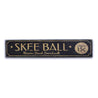 Skee Ball Rustic Wood Sign