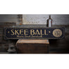 Skee Ball Rustic Wood Sign