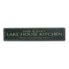 Lake House Kitchen Rustic Wood Sign