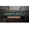 Pets Spot Rustic Wood Sign