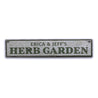 Herb Garden Rustic Wood Sign