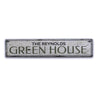 Green House Rustic Wood Sign