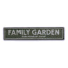 Family Garden Established Date Rustic Wood Sign