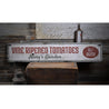 Vine Ripened Tomatoes Rustic Wood Sign