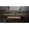 Fishing Shack Rustic Wood Sign