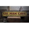 Lil Man Cave Rustic Wood Sign