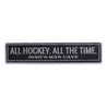 All Hockey Rustic Wood Sign