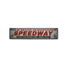 Speedway Rustic Wood Sign