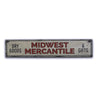 Midwest Mercantile Rustic Wood Sign