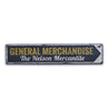 General Merchandise Rustic Wood Sign