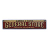 Family General Store Rustic Wood Sign