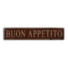 Buon Appetito Rustic Wood Sign