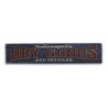 Dry Goods and Textiles Rustic Wood Sign