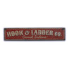 Hook & Ladder Company Rustic Wood Sign