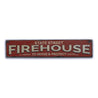 Firehouse Serve and Protect Rustic Wood Sign