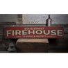 Firehouse Serve and Protect Rustic Wood Sign