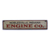 Engine Company Rustic Wood Sign