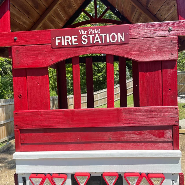 Fire Station Name Sign