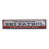 Ski Patrol Mountain Rustic Wood Sign