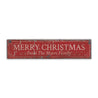 Merry Christmas Rustic Wood Sign