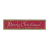 Christmas Snow Rustic Wood Sign