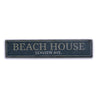 Beach House Street Name Rustic Wood Sign