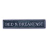 Bed & Breakfast Rustic Wood Sign