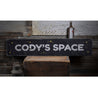 Kids Space Rustic Wood Sign