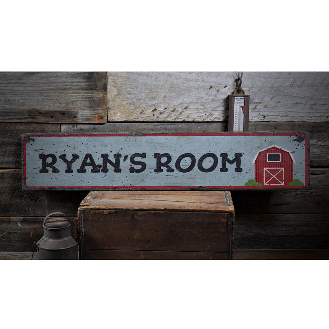 Barn Room Rustic Wood Sign