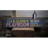 Playroom Rustic Wood Sign