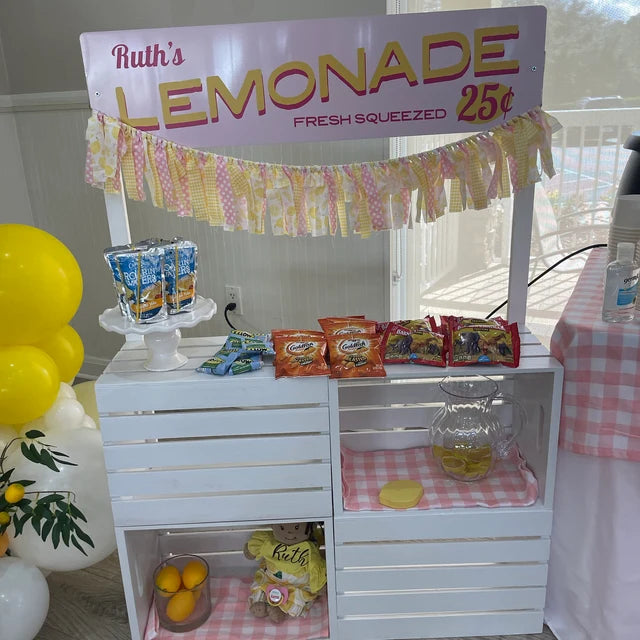 Lemonade 25 Cents Sign