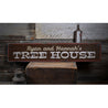 Tree House Rustic Wood Sign