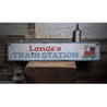 Train Station Kids Room Rustic Wood Sign