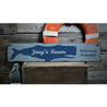 Whale Rustic Wood Sign