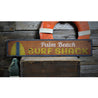 Surfboard Surf Shack Rustic Wood Sign