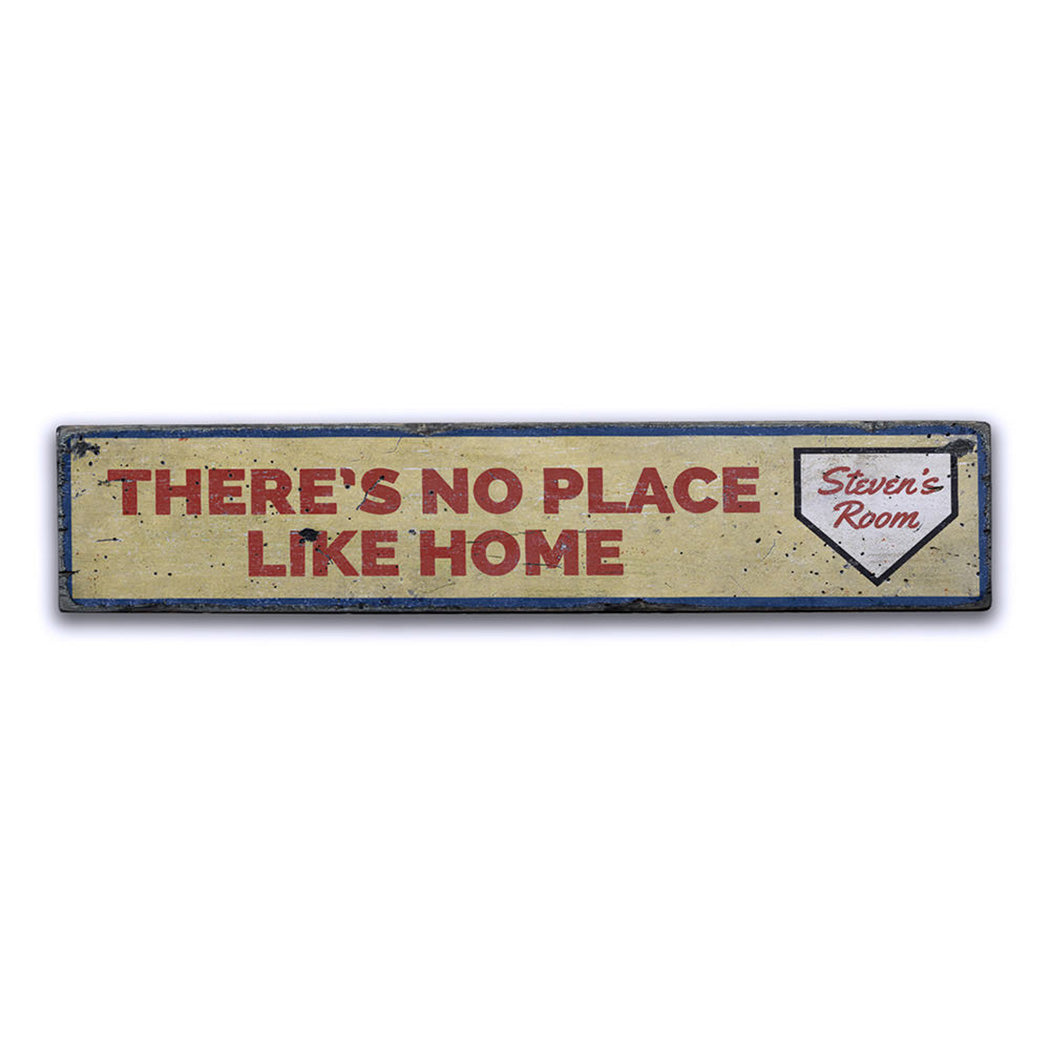 Theres No Place Like Home Rustic Wood Sign