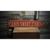 Cabin Sweet Cabin Rustic Wood Sign