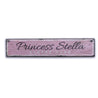 Princess Sleeps Here Baby Rustic Wood Sign