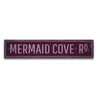 Mermaid Cove Rustic Wood Sign