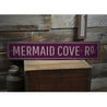 Mermaid Cove Rustic Wood Sign