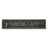 Hunting Camp Road Rustic Wood Sign