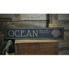 Ocean Blvd Rustic Wood Sign