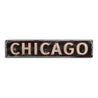 Chicago Rustic Wood Sign