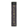 Mermaid Crossing Vertical Rustic Wood Sign