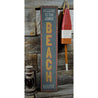 Family Beach House Welcome Vertical Rustic Wood Sign