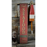 Fresh Seafood Vertical Rustic Wood Sign